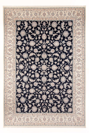 Perserteppich - Nain - Premium - 342 x 248 cm - dunkelblau