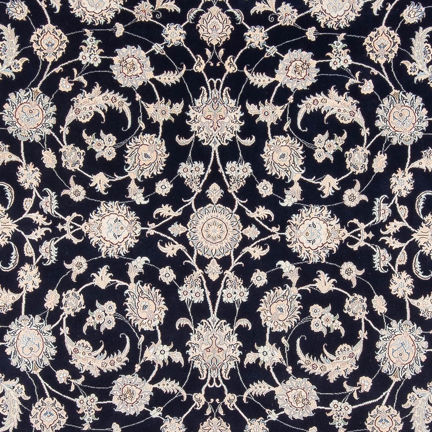 Perserteppich - Nain - Premium - 342 x 248 cm - dunkelblau