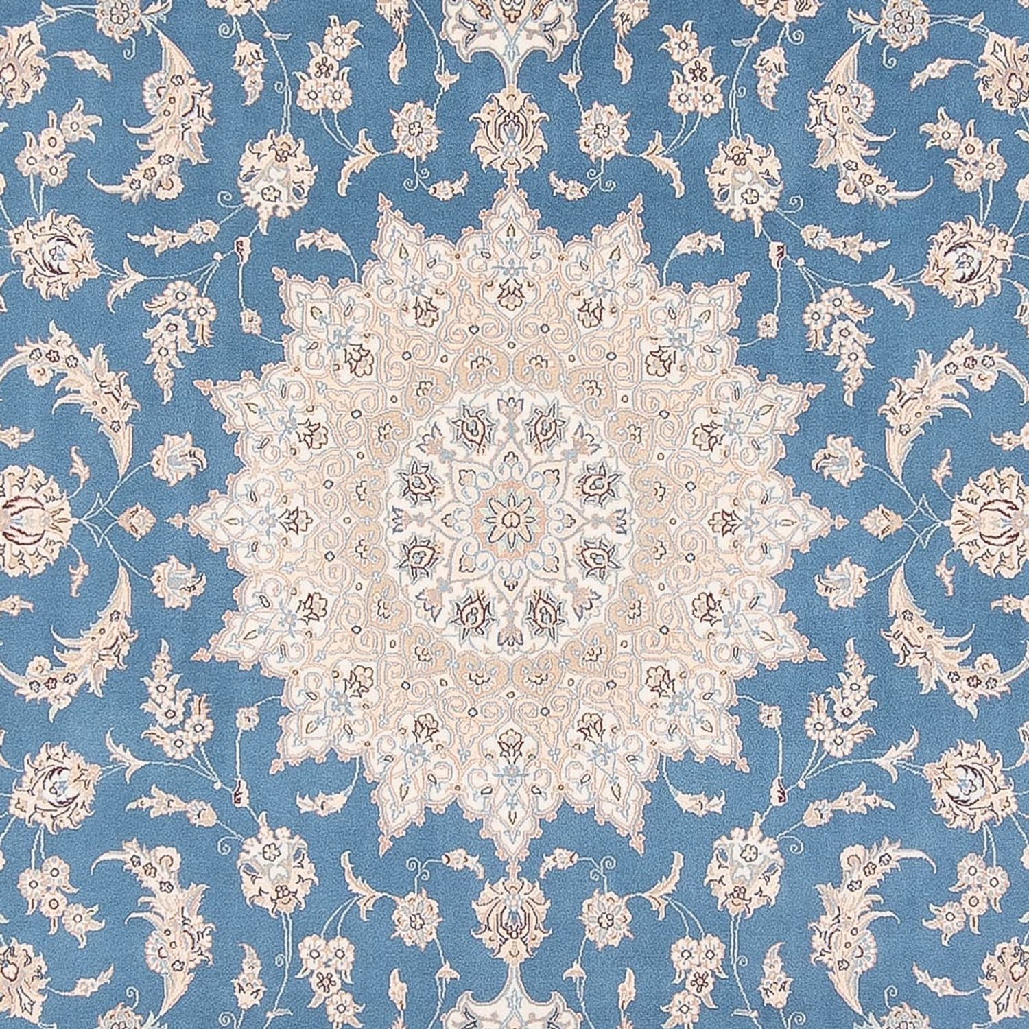 Perserteppich - Nain - Premium - 348 x 245 cm - hellblau