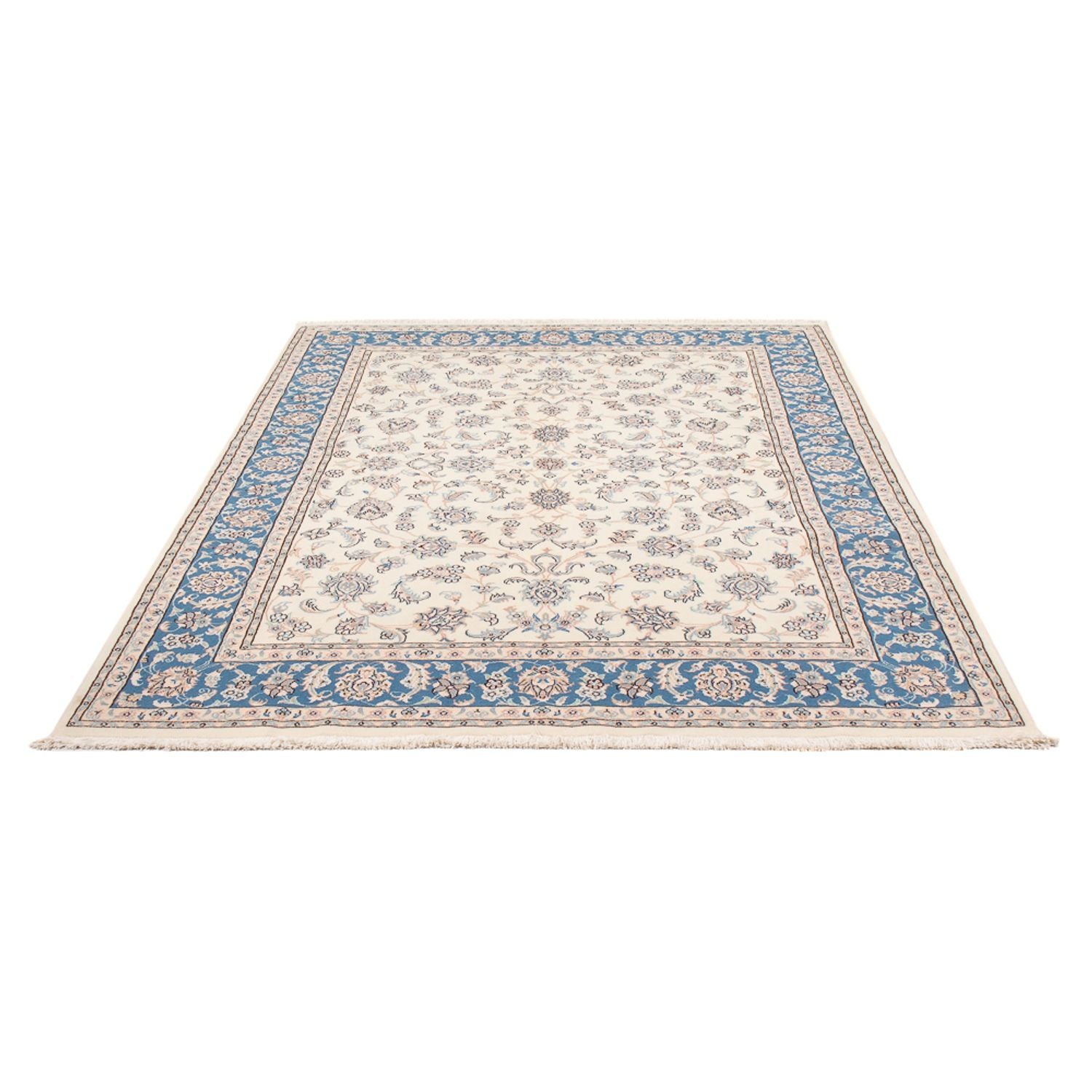 Perserteppich - Nain - Premium - 204 x 148 cm - creme