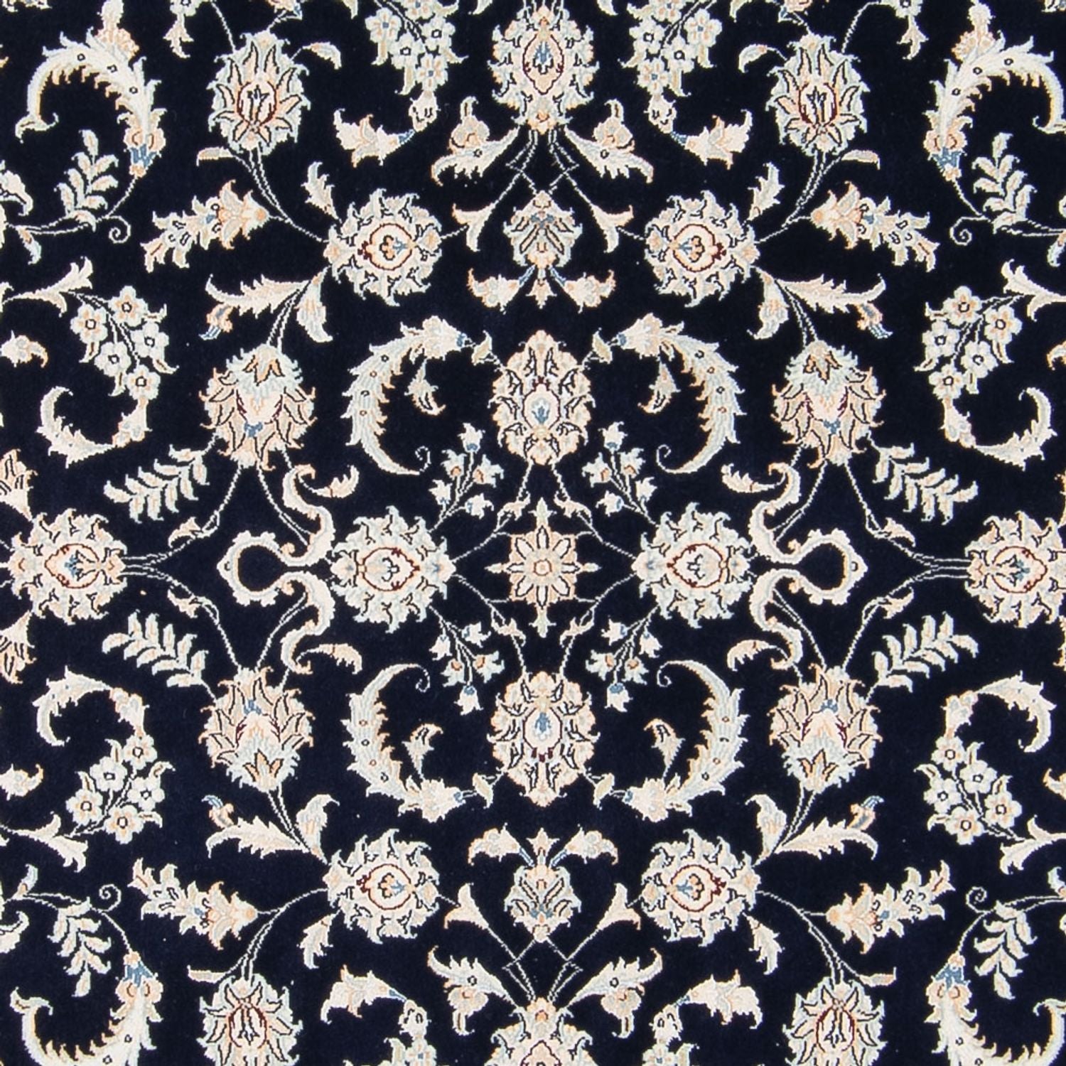 Perserteppich - Nain - 238 x 171 cm - dunkelblau