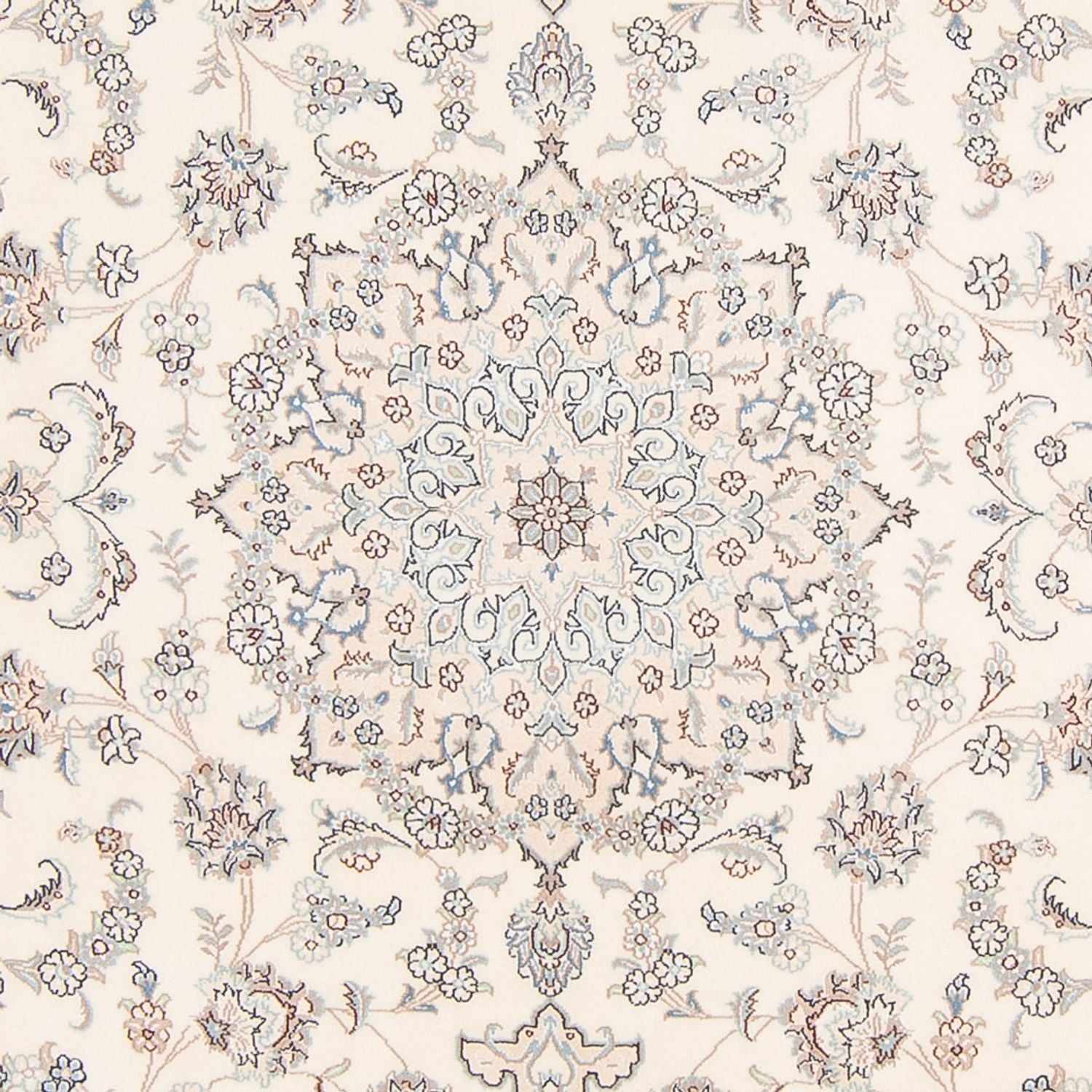 Perserteppich - Nain - 250 x 168 cm - creme