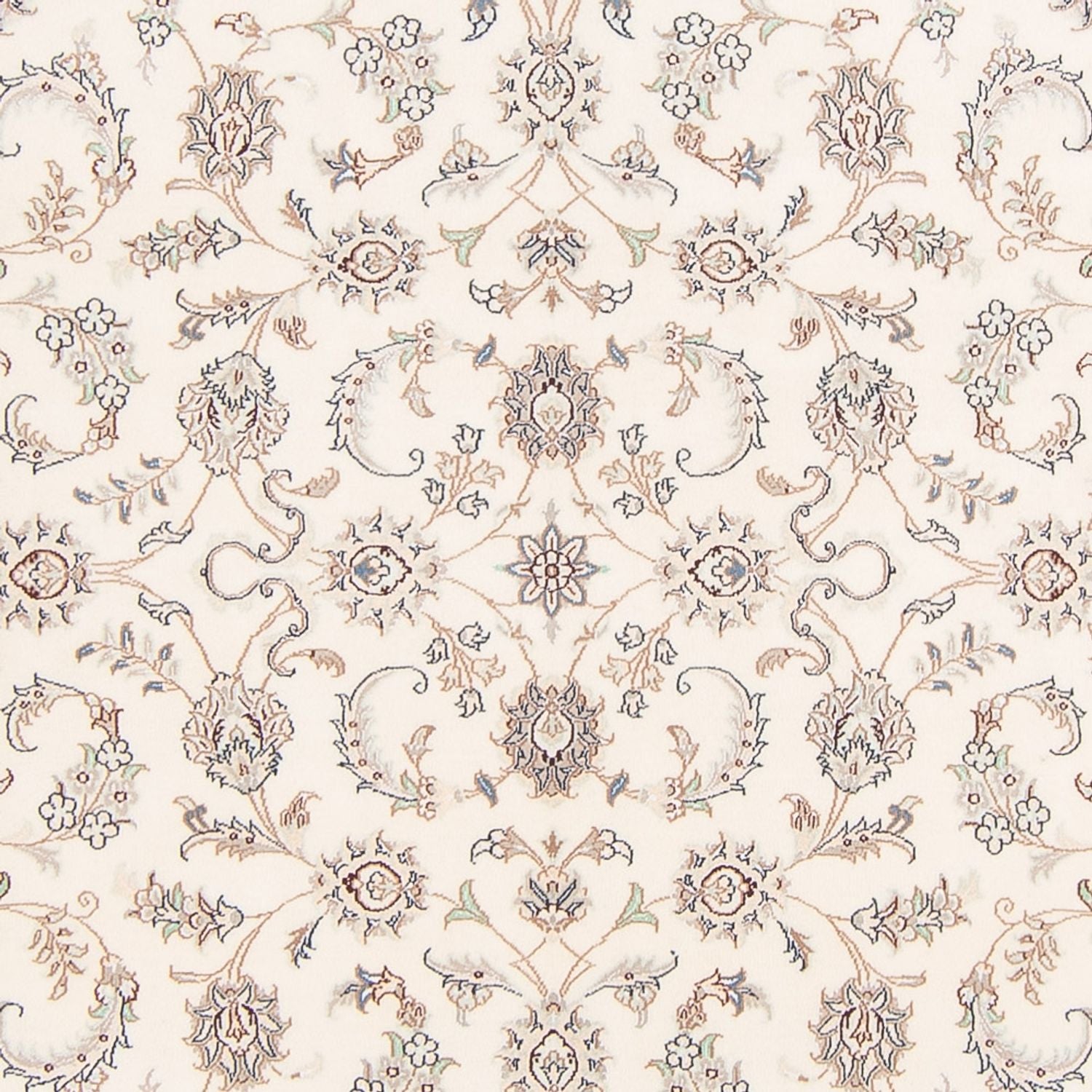 Perserteppich - Nain - 242 x 171 cm - creme