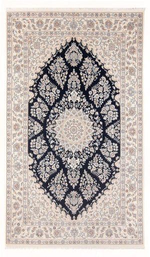 Perserteppich - Nain - Premium - 302 x 197 cm - dunkelblau
