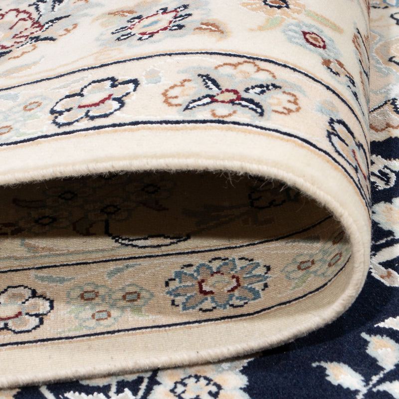 Perserteppich - Nain - Premium - 302 x 197 cm - dunkelblau