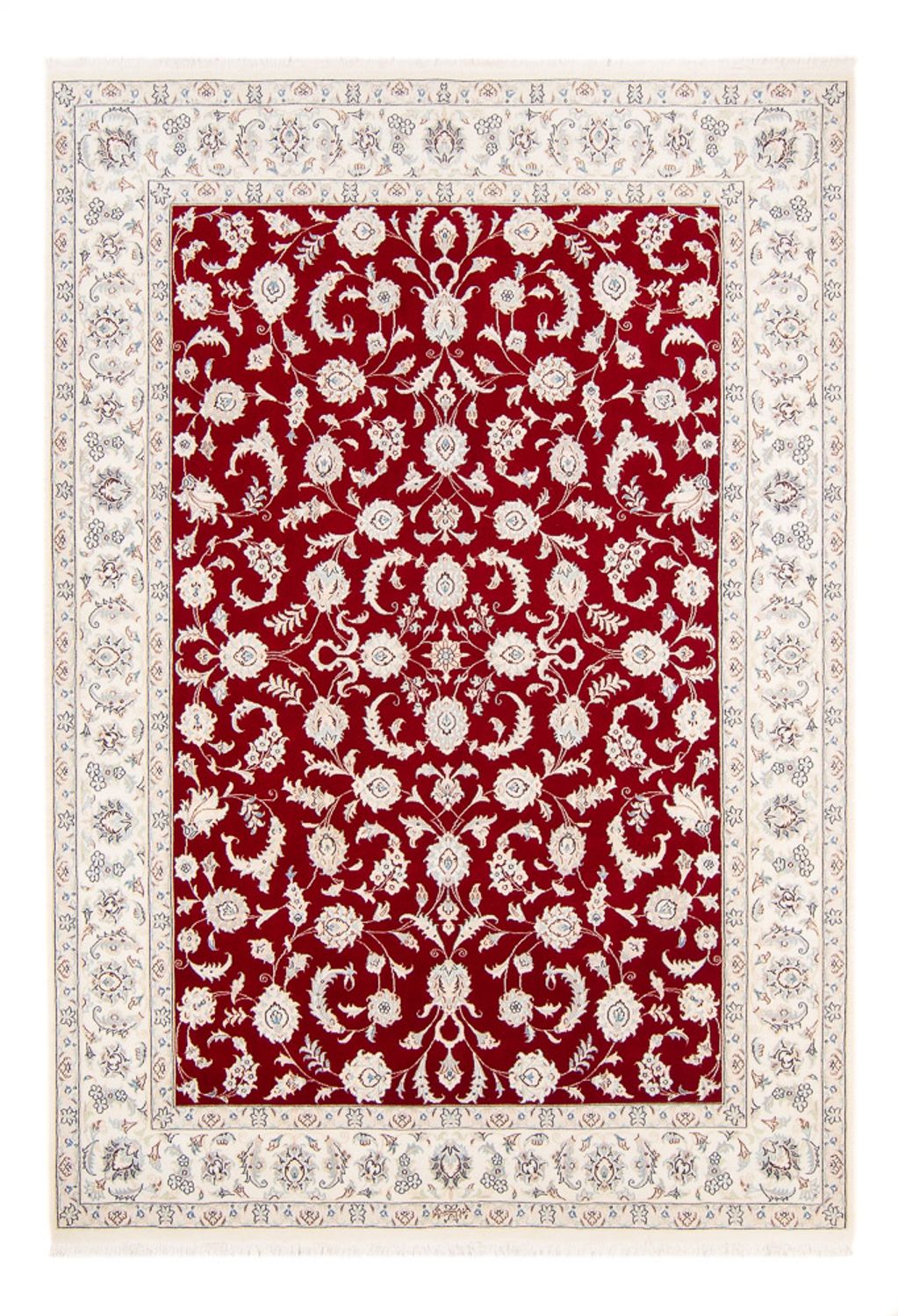 Perserteppich - Nain - 240 x 170 cm - rot
