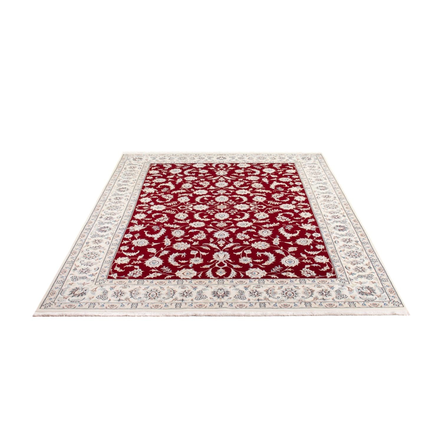 Perserteppich - Nain - 240 x 170 cm - rot