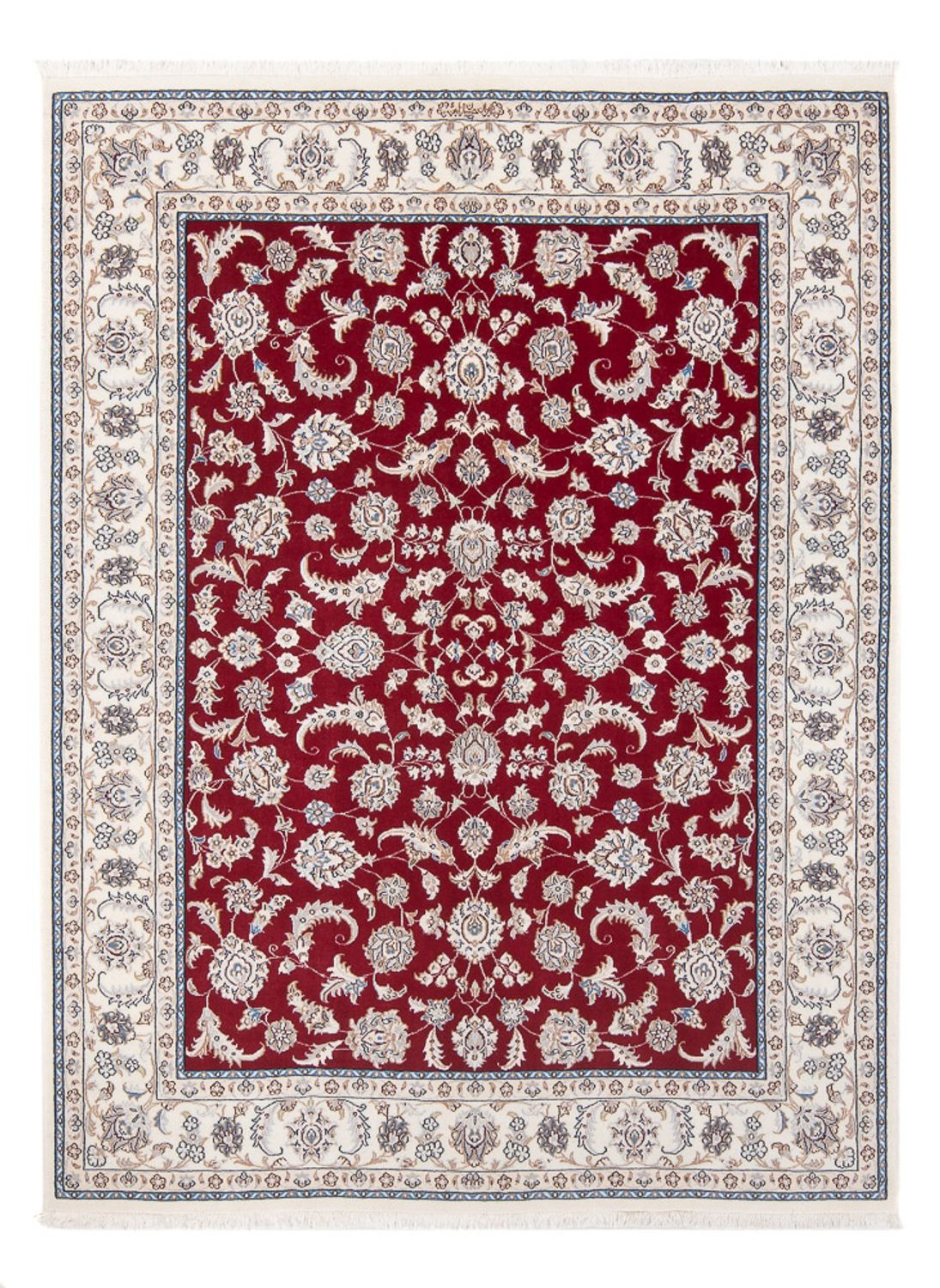 Perserteppich - Nain - Premium - 200 x 152 cm - rot