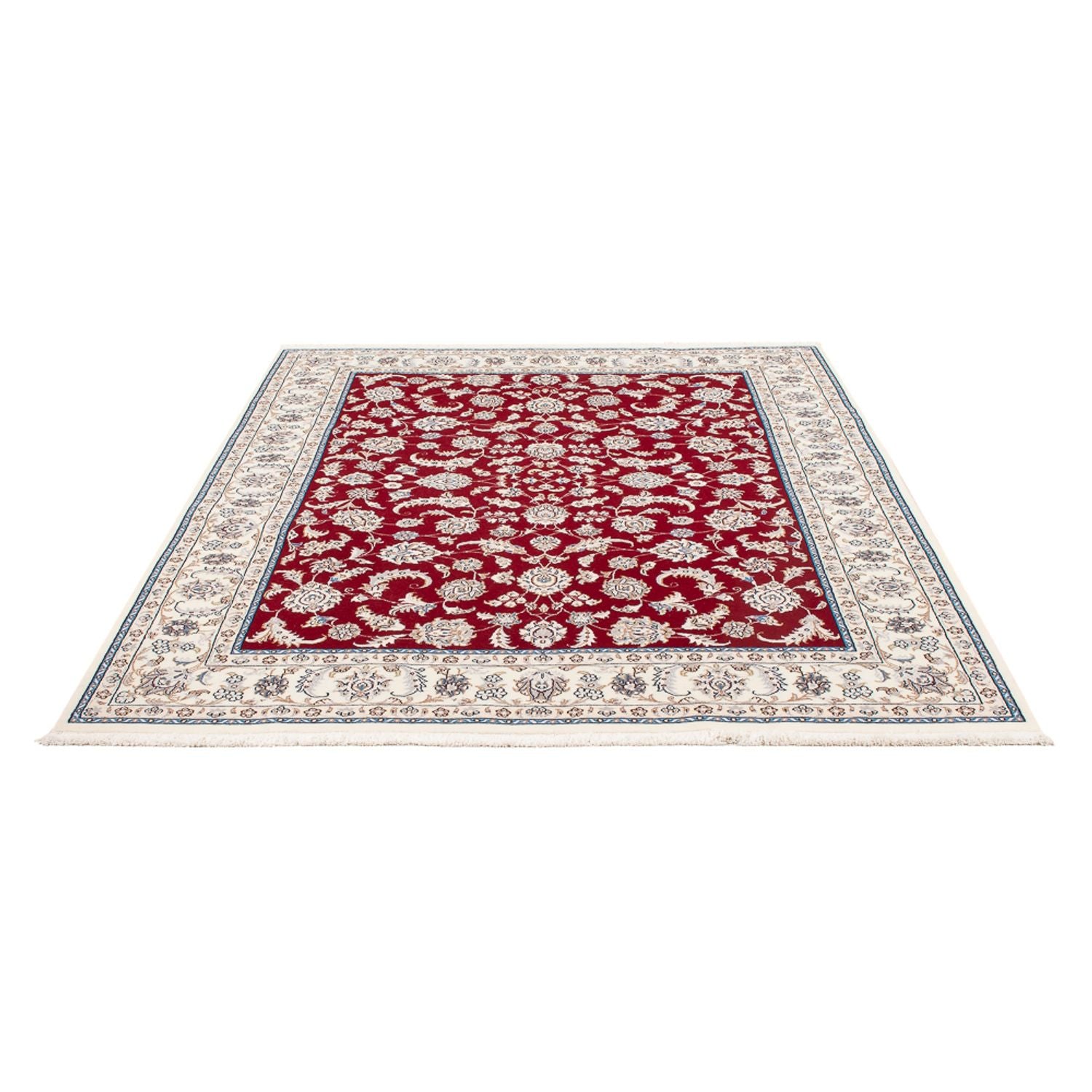 Perserteppich - Nain - Premium - 200 x 152 cm - rot