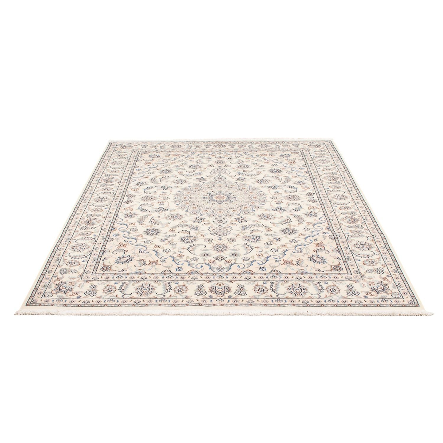 Perserteppich - Nain - Premium - 203 x 148 cm - creme