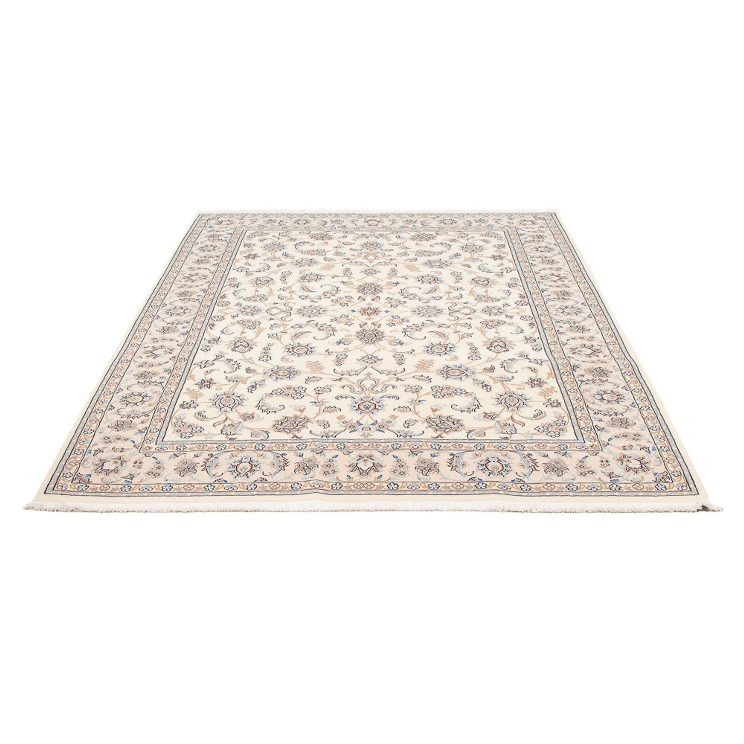 Perserteppich - Nain - Premium - 208 x 150 cm - creme