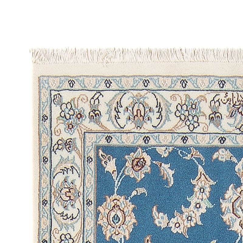 Läufer Perser - Nain - Premium - 300 x 84 cm - blau