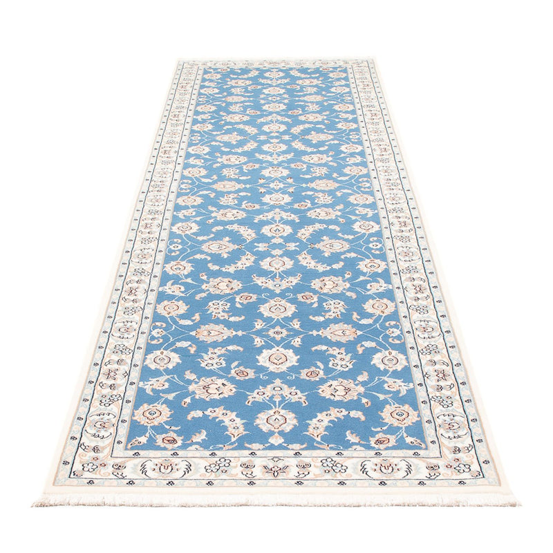 Läufer Perser - Nain - Premium - 300 x 84 cm - blau
