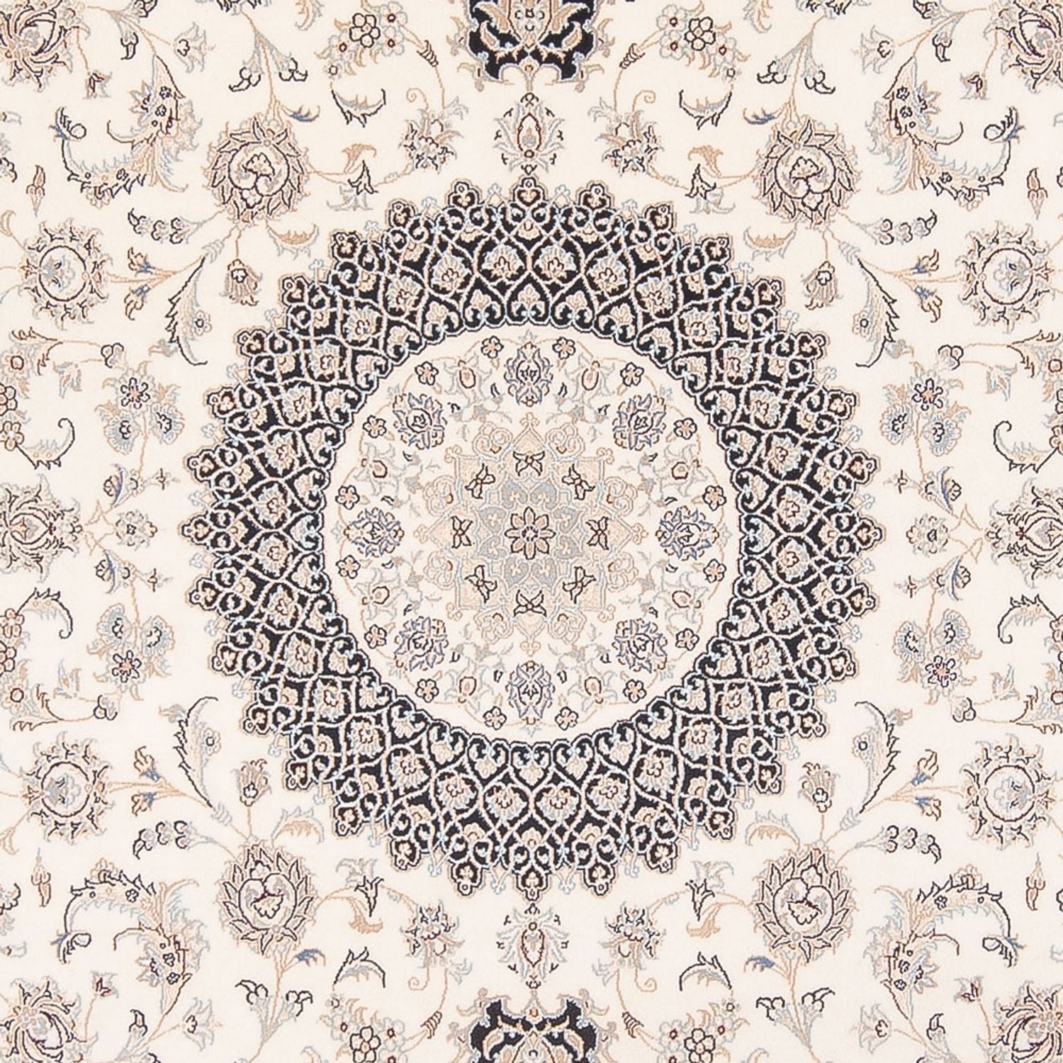 Perserteppich - Nain - Premium - 307 x 252 cm - creme