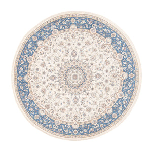 Perserteppich - Nain rund  - 200 x 200 cm - creme