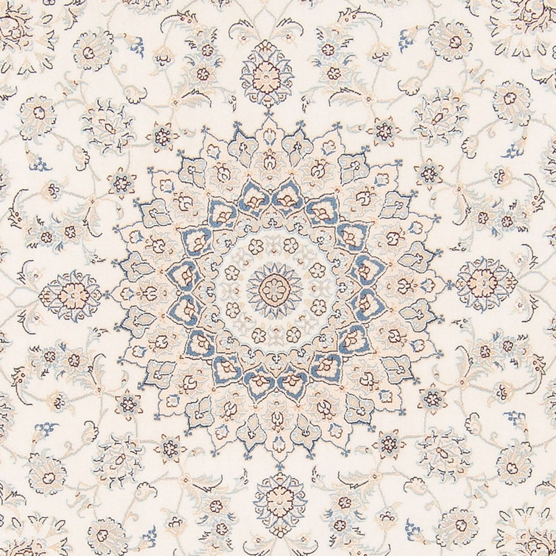 Perserteppich - Nain rund  - 200 x 200 cm - creme