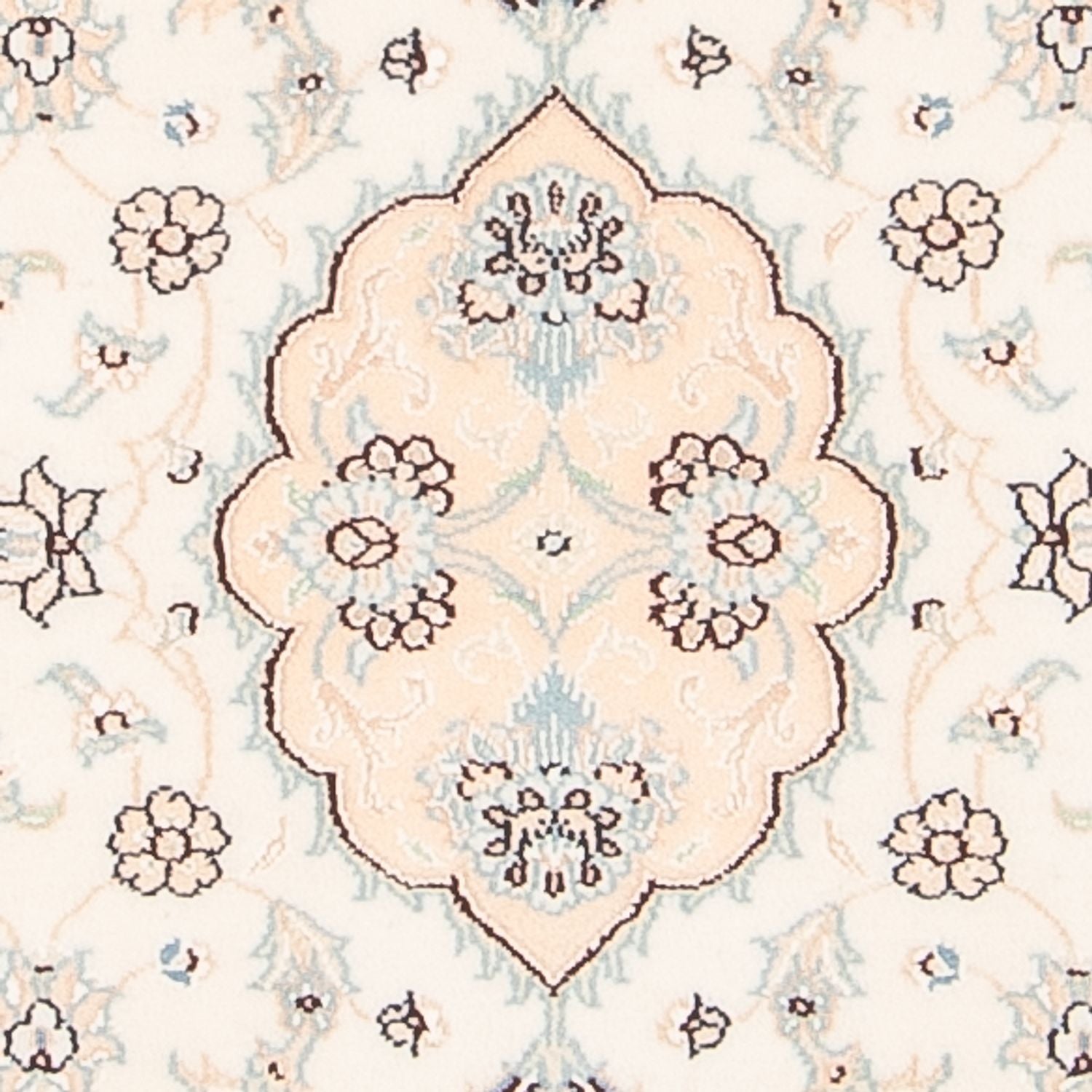 Perserteppich - Nain - 92 x 59 cm - creme