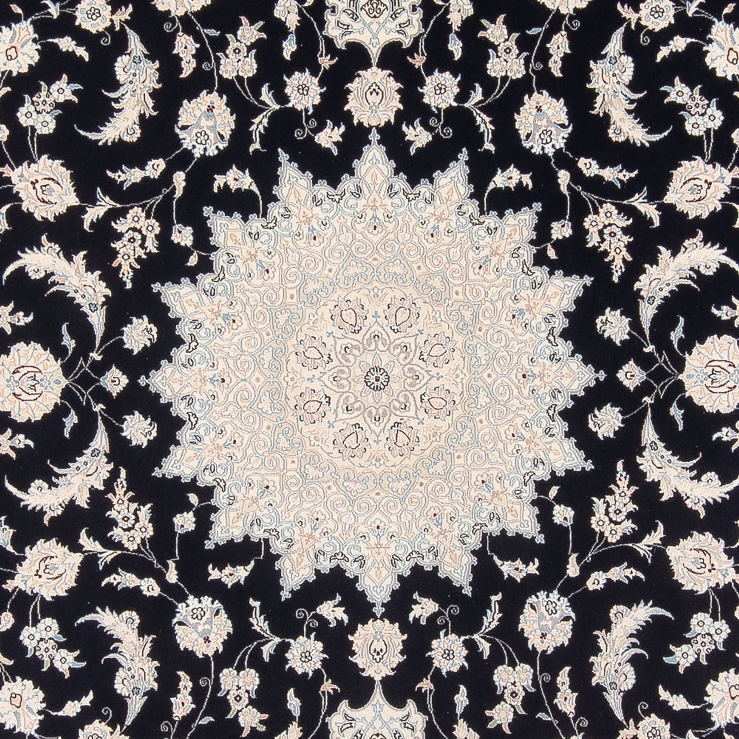 Perserteppich - Nain - Premium - 340 x 246 cm - dunkelblau