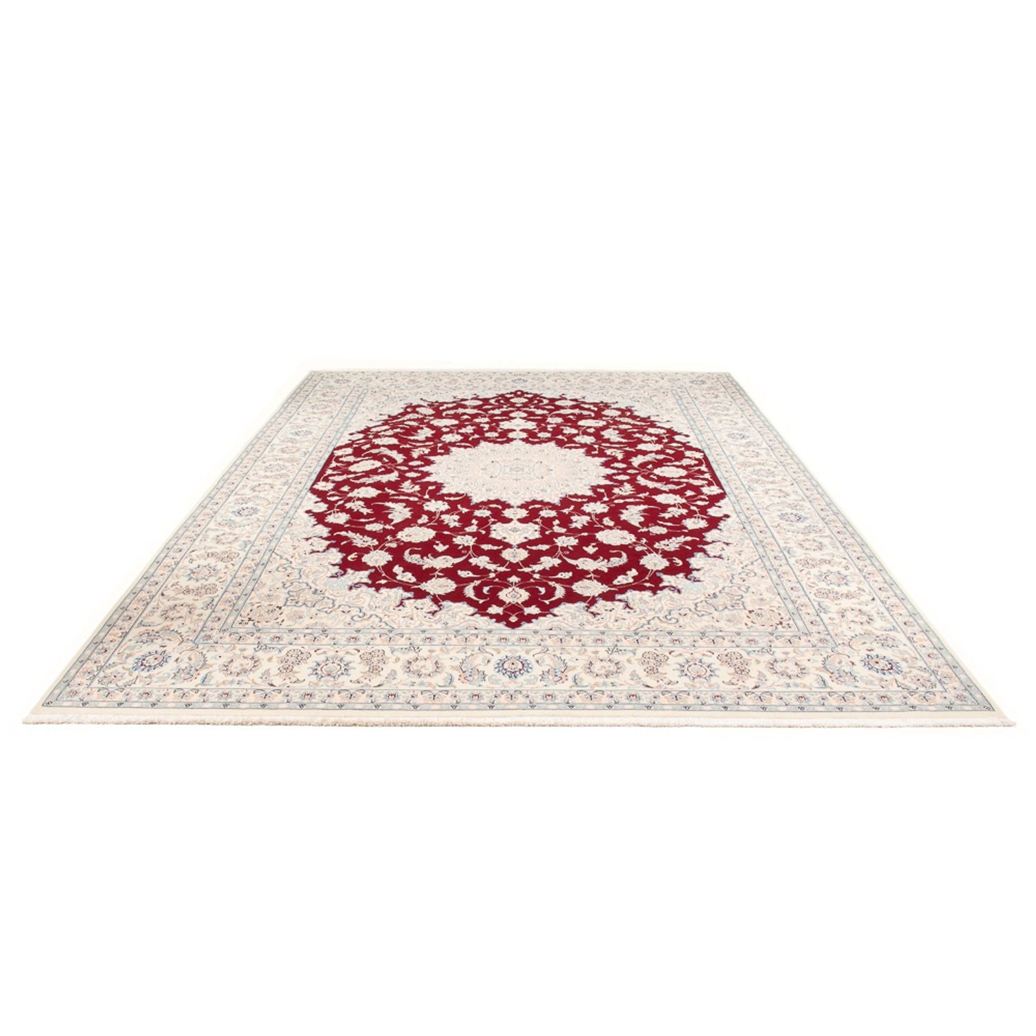 Perserteppich - Nain - Premium - 348 x 250 cm - rot