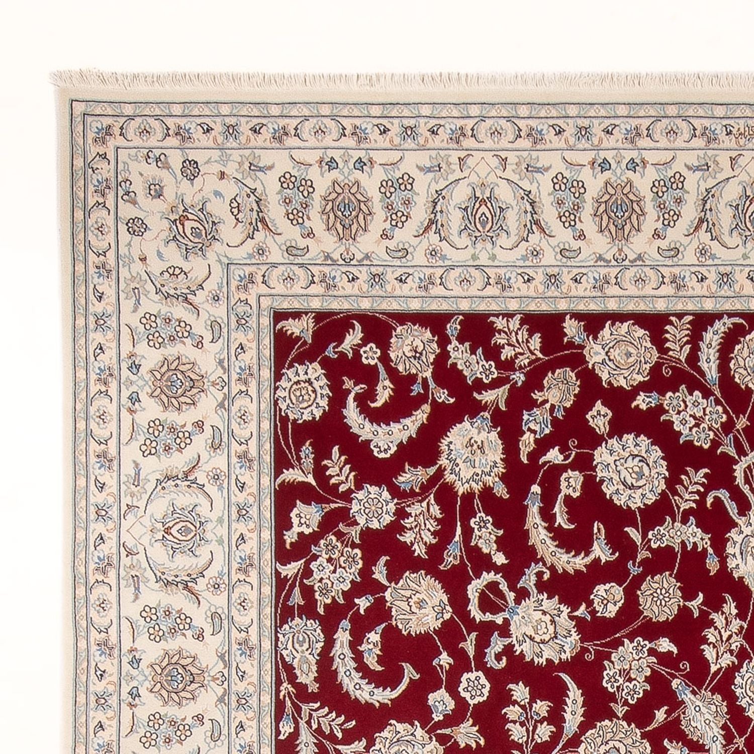 Perserteppich - Nain - Premium - 312 x 247 cm - rot
