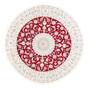 Perserteppich - Nain rund  - 200 x 200 cm - rot