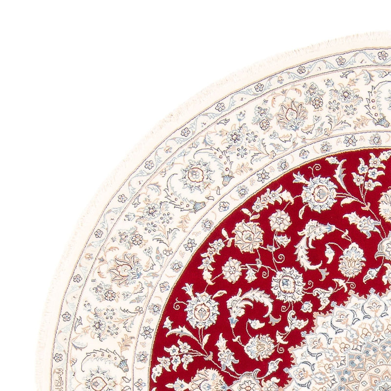 Perserteppich - Nain rund  - 200 x 200 cm - rot