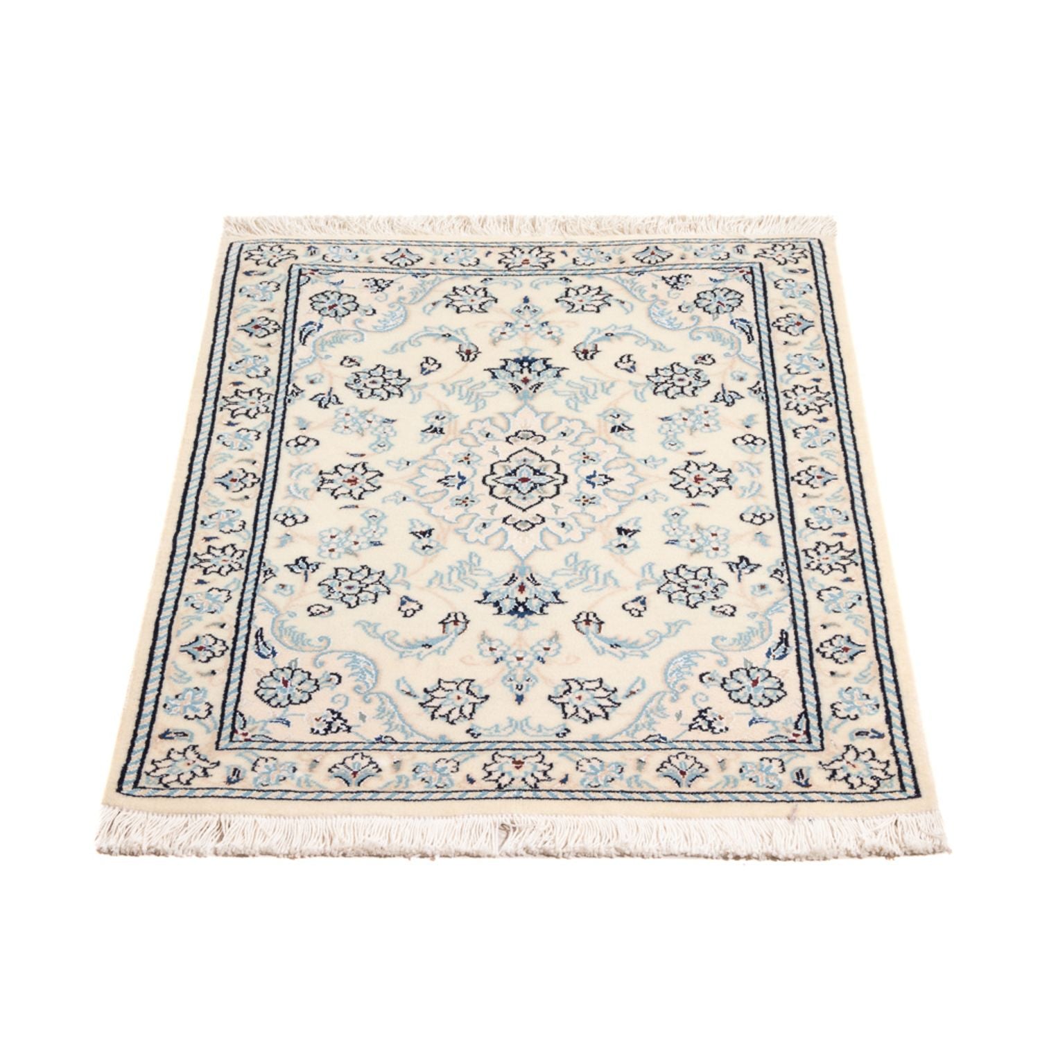 Perserteppich - Nain - 94 x 60 cm - creme