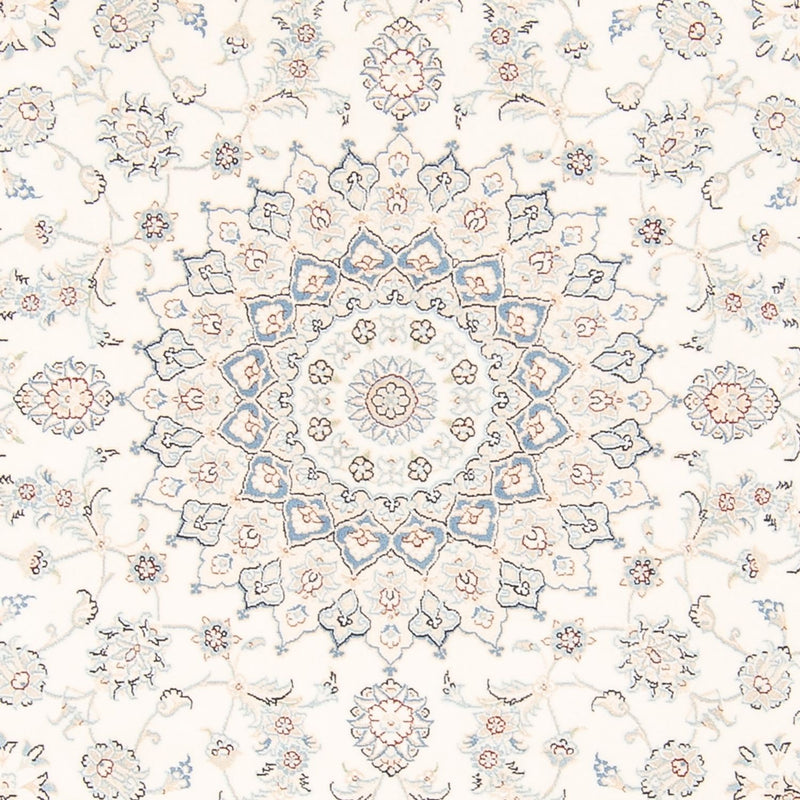 Perserteppich - Nain rund  - 200 x 200 cm - creme