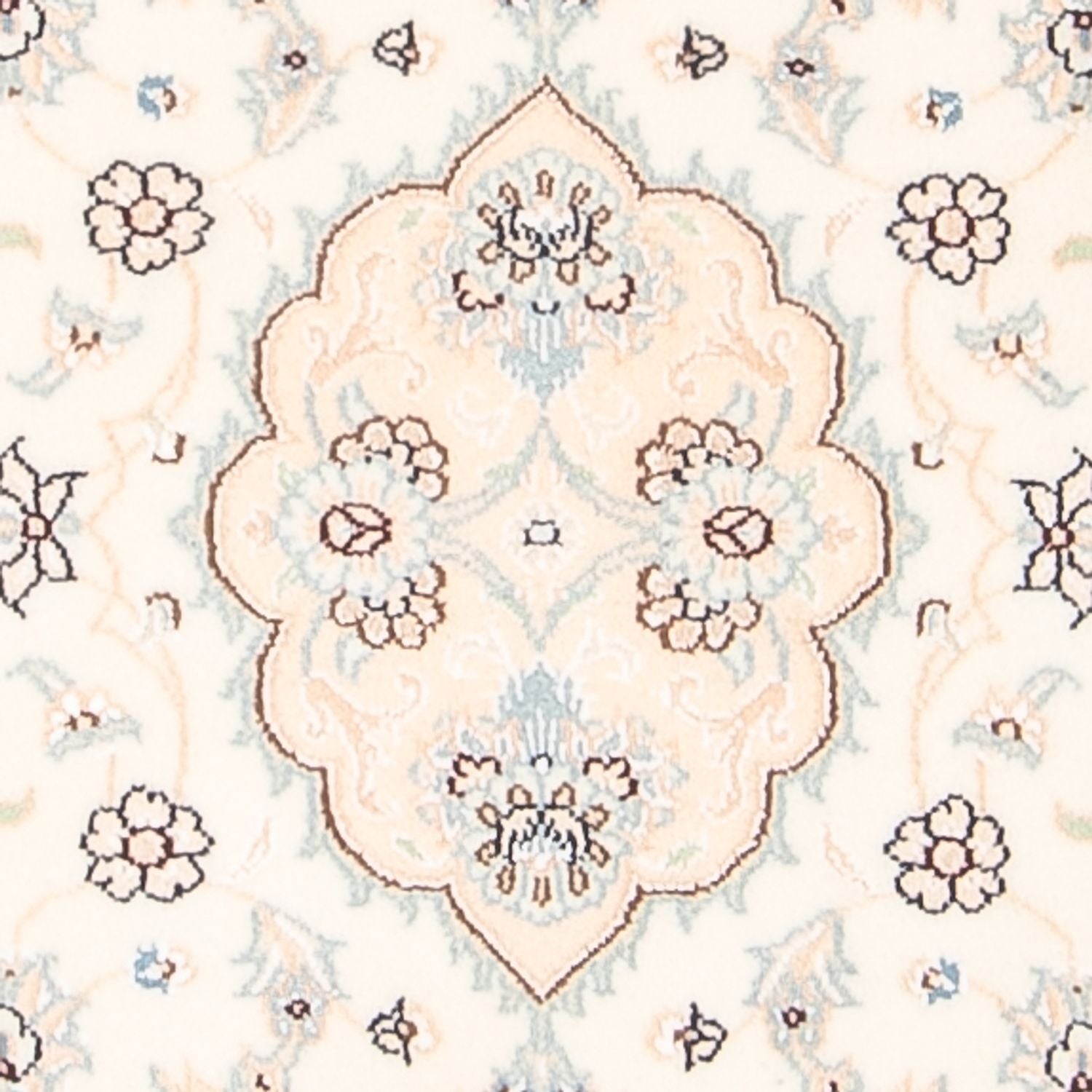 Perserteppich - Nain - 91 x 60 cm - beige