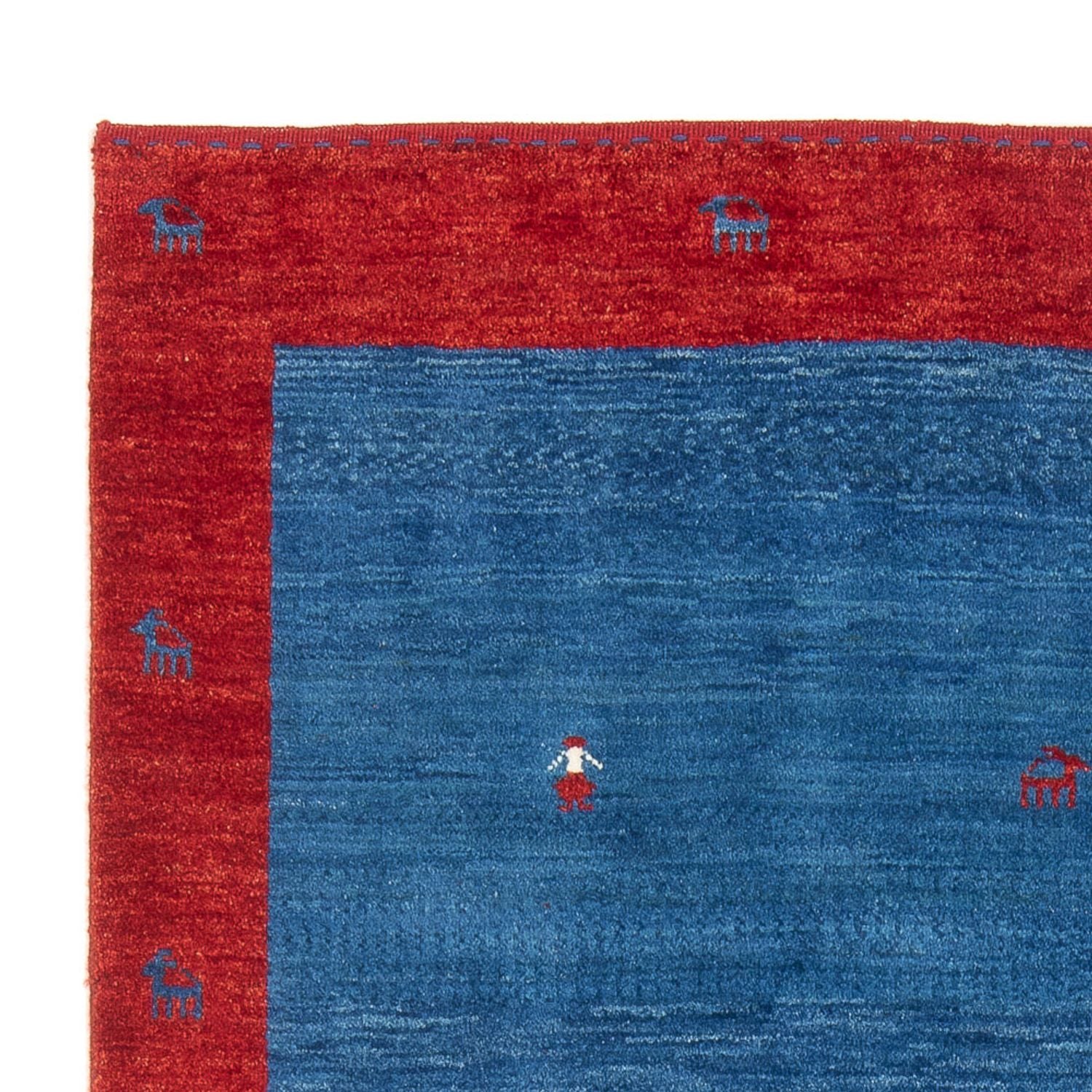Gabbeh Teppich - Perser - 192 x 142 cm - mehrfarbig