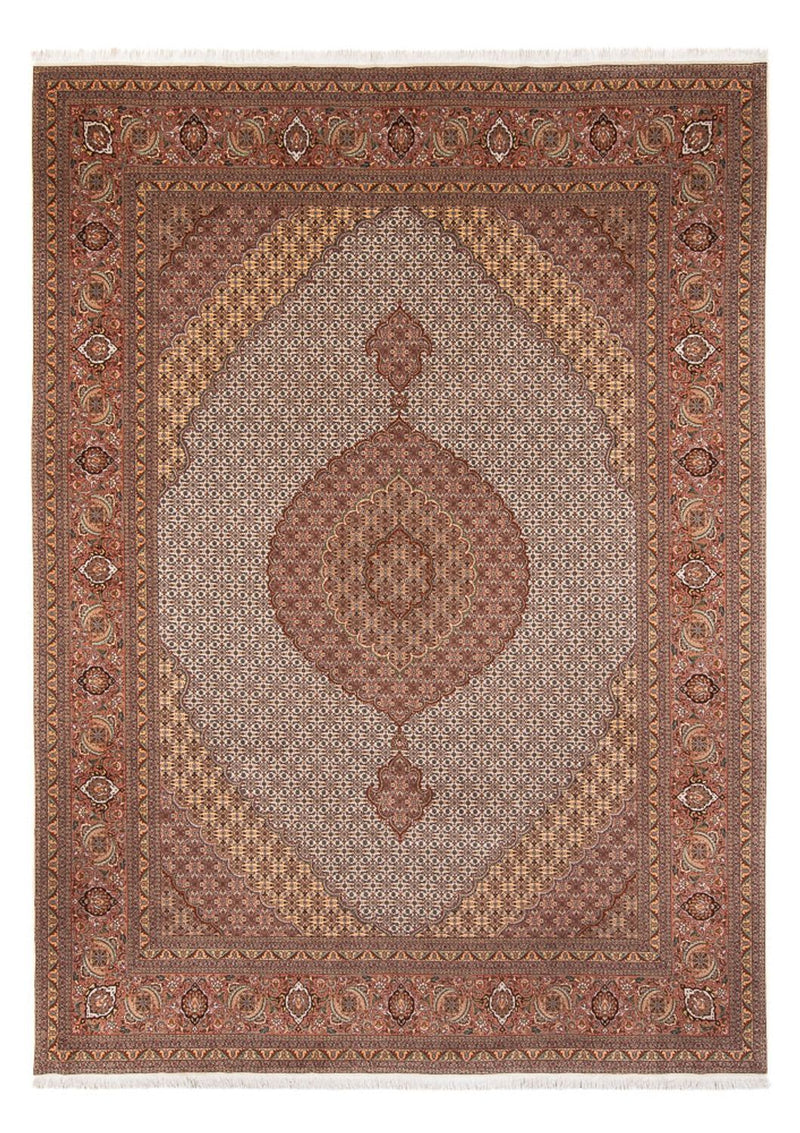 Perserteppich - Täbriz - 355 x 250 cm - hellbraun