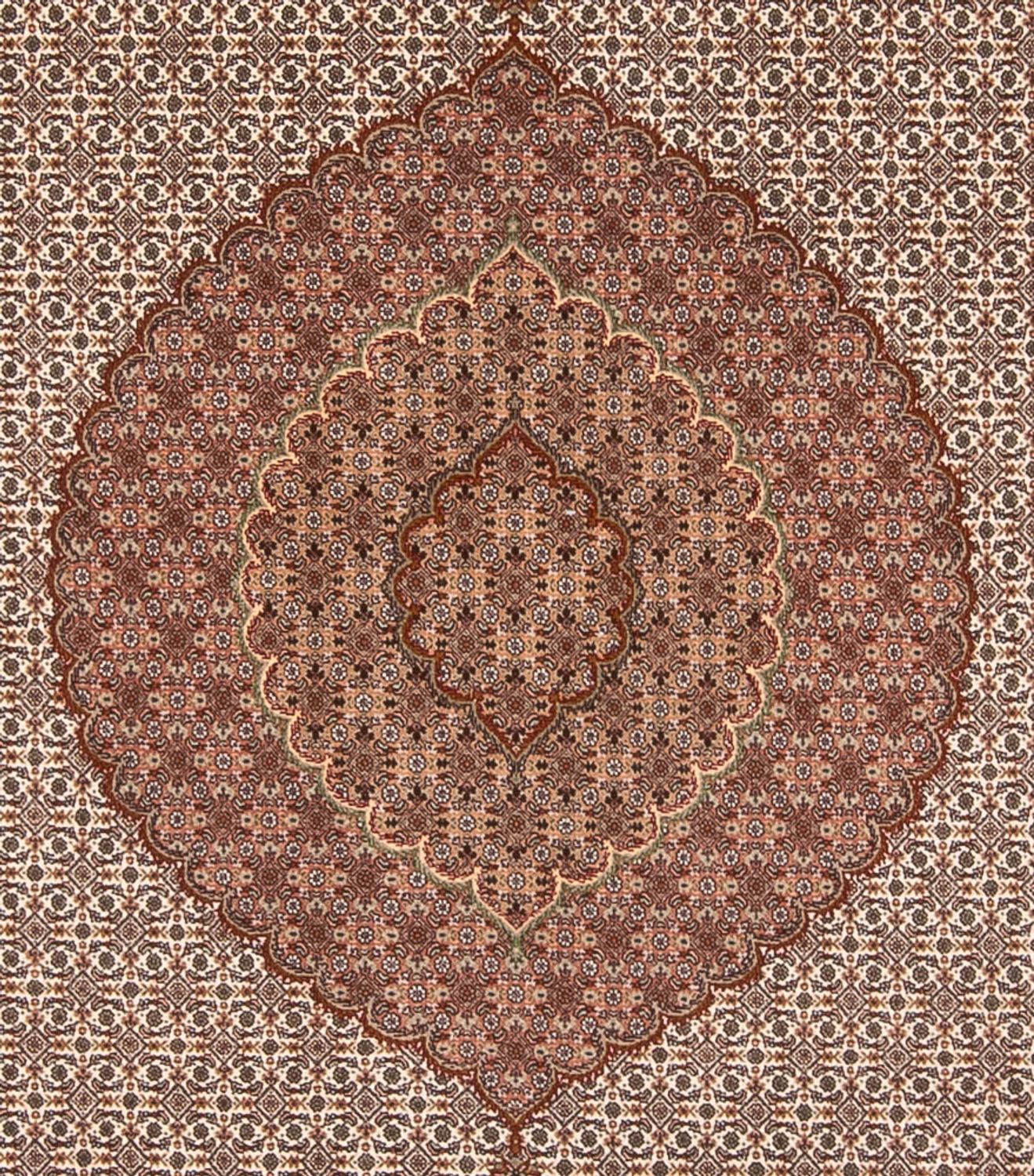 Perserteppich - Täbriz - 355 x 250 cm - hellbraun