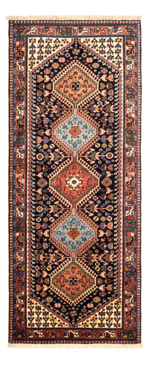 Läufer Perser - Nomadic - 200 x 83 cm - dunkelblau