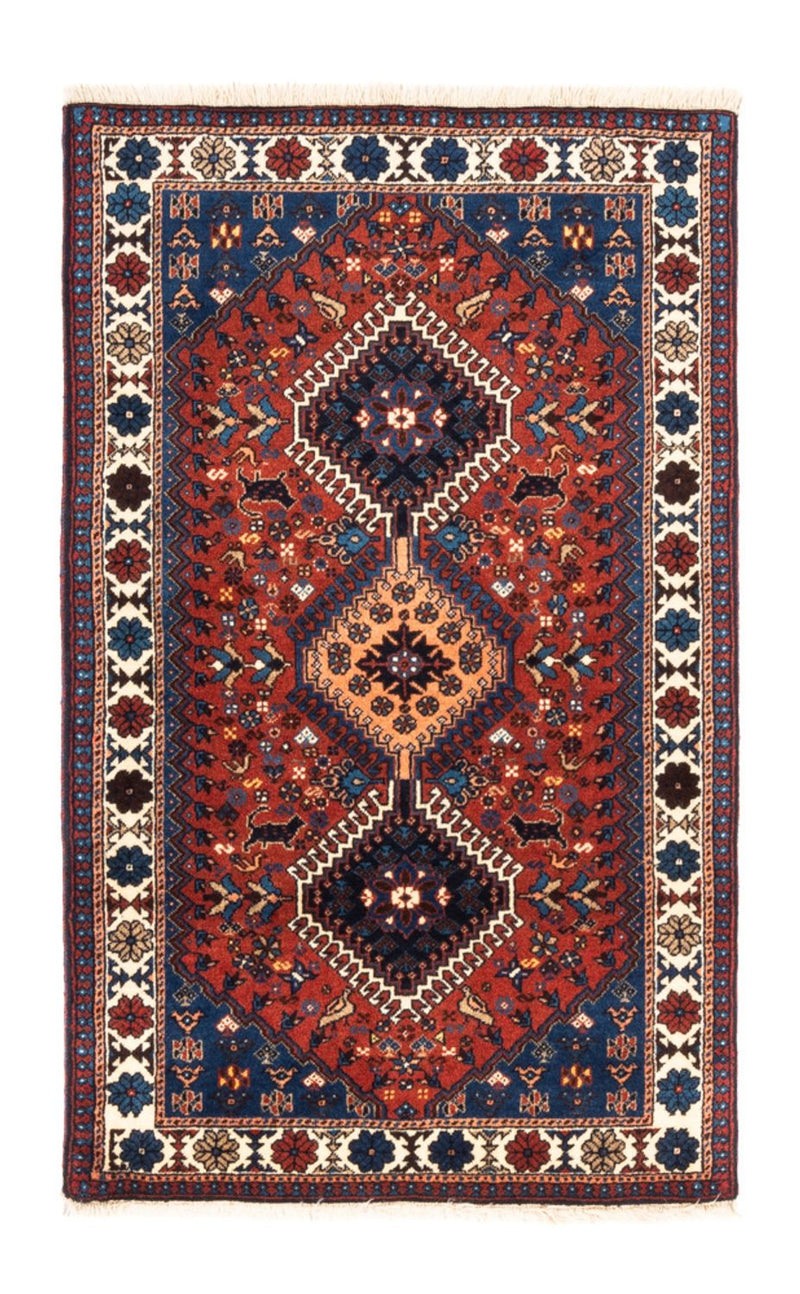 Perserteppich - Nomadic - 130 x 80 cm - rot