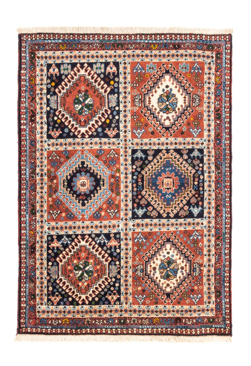 Perserteppich - Nomadic - 116 x 82 cm - mehrfarbig