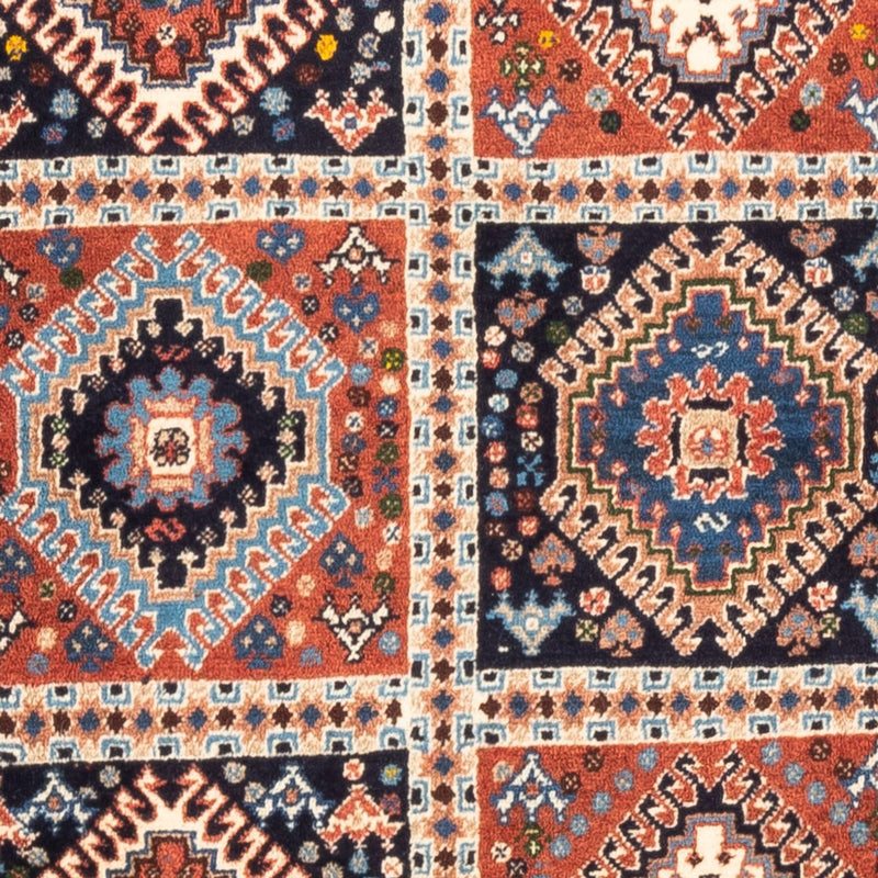 Perserteppich - Nomadic - 116 x 82 cm - mehrfarbig