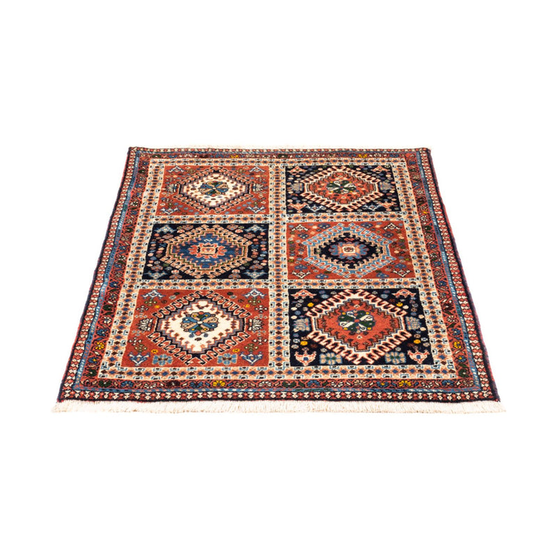 Perserteppich - Nomadic - 116 x 82 cm - mehrfarbig
