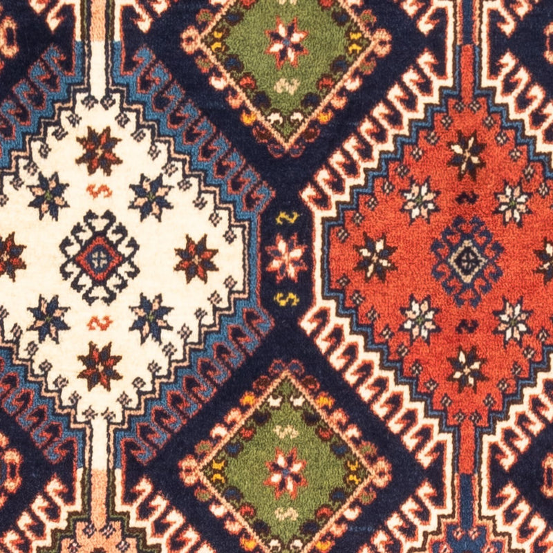 Perserteppich - Nomadic - 125 x 83 cm - mehrfarbig
