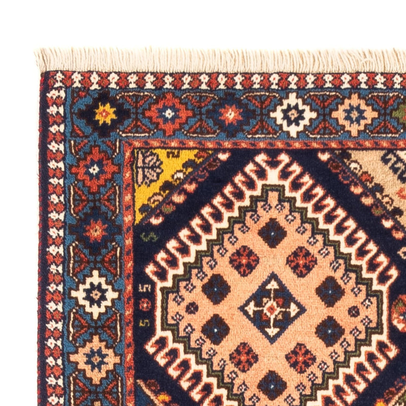 Perserteppich - Nomadic - 125 x 83 cm - mehrfarbig