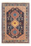 Perserteppich - Nomadic - 120 x 84 cm - dunkelblau