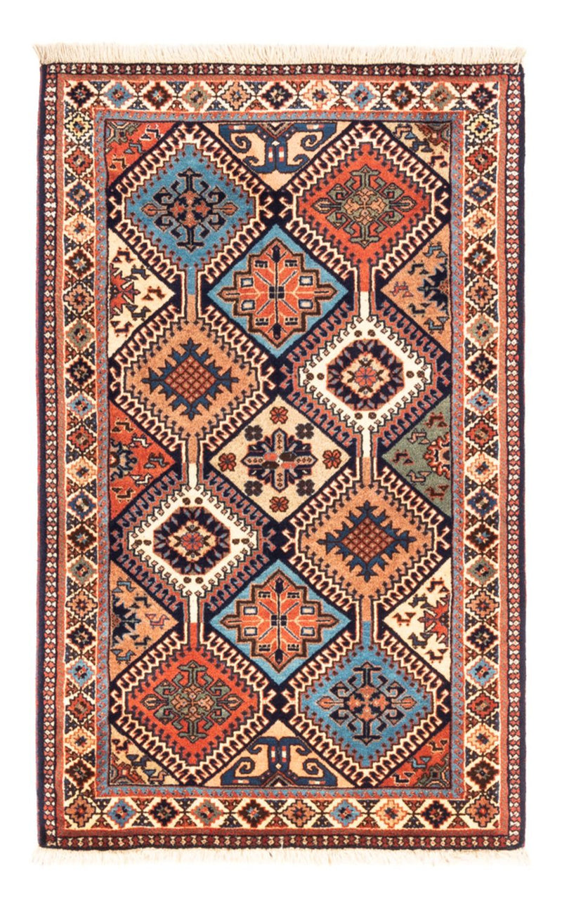 Perserteppich - Nomadic - 126 x 80 cm - mehrfarbig