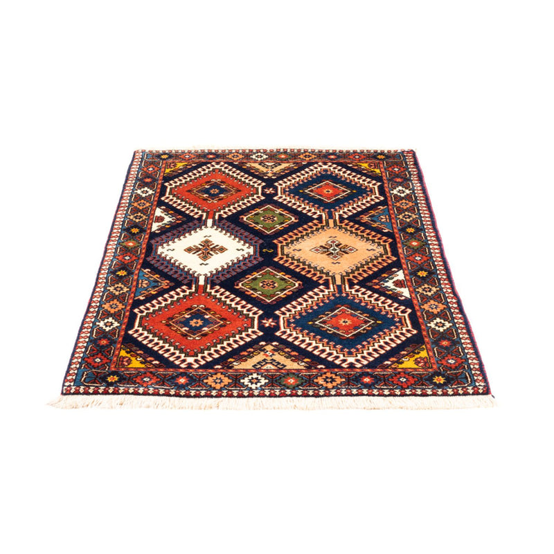 Perserteppich - Nomadic - 128 x 80 cm - mehrfarbig