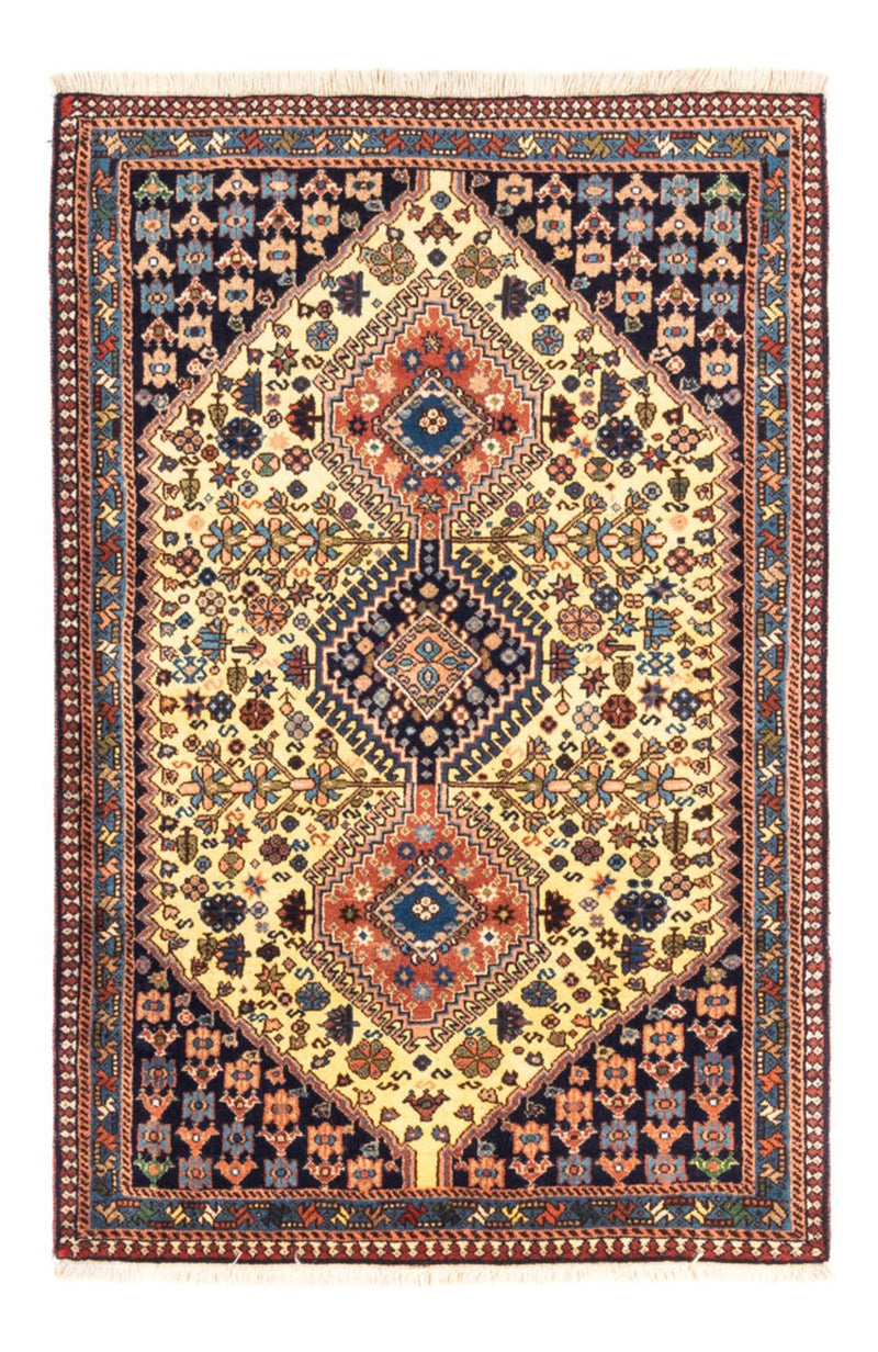 Perserteppich - Nomadic - 130 x 85 cm - gelb
