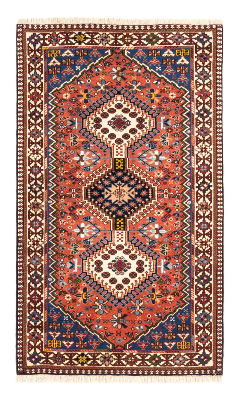 Perserteppich - Nomadic - 133 x 82 cm - rot