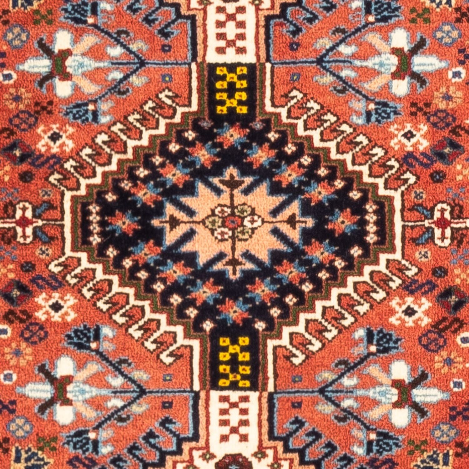 Perserteppich - Nomadic - 133 x 82 cm - rot
