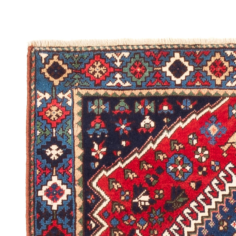 Perserteppich - Nomadic - 128 x 74 cm - rot