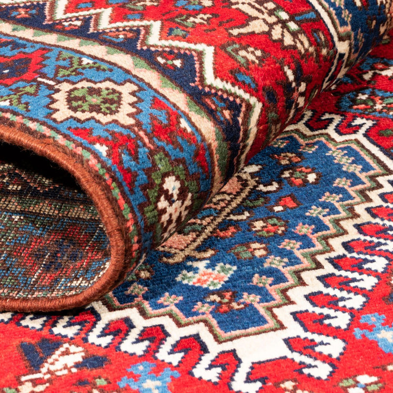 Perserteppich - Nomadic - 128 x 74 cm - rot