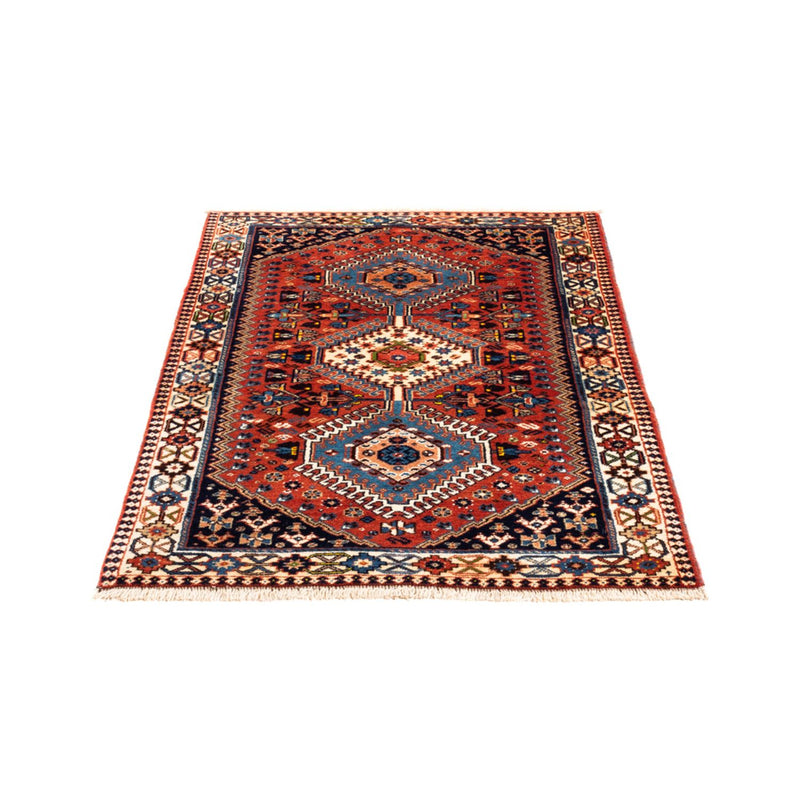Perserteppich - Nomadic - 125 x 81 cm - rot