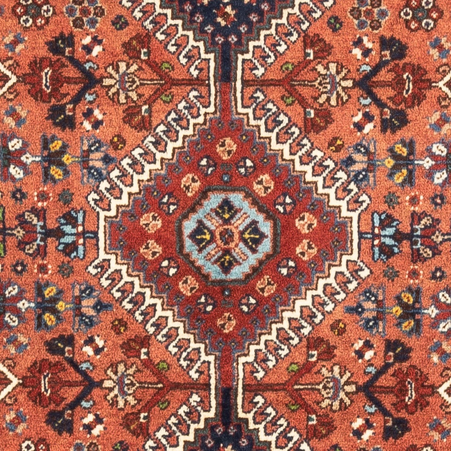 Perserteppich - Nomadic - 136 x 82 cm - rot