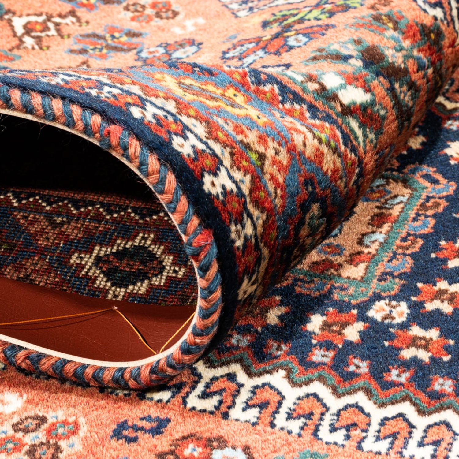 Perserteppich - Nomadic - 136 x 82 cm - rot